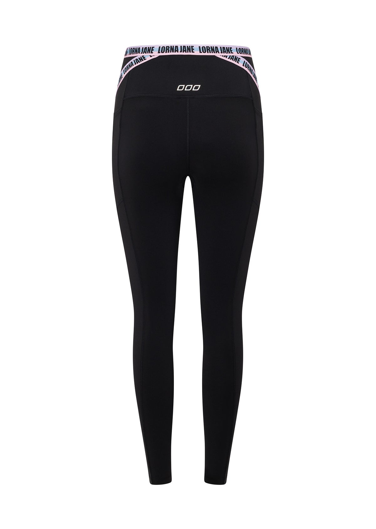 Lorna Jane Metaverse Recycled No Chafe Pocket Ankle Biter Leggings - Black