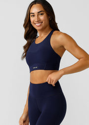 Lorna Jane Full Coverage Support Sports Bra - French Navy