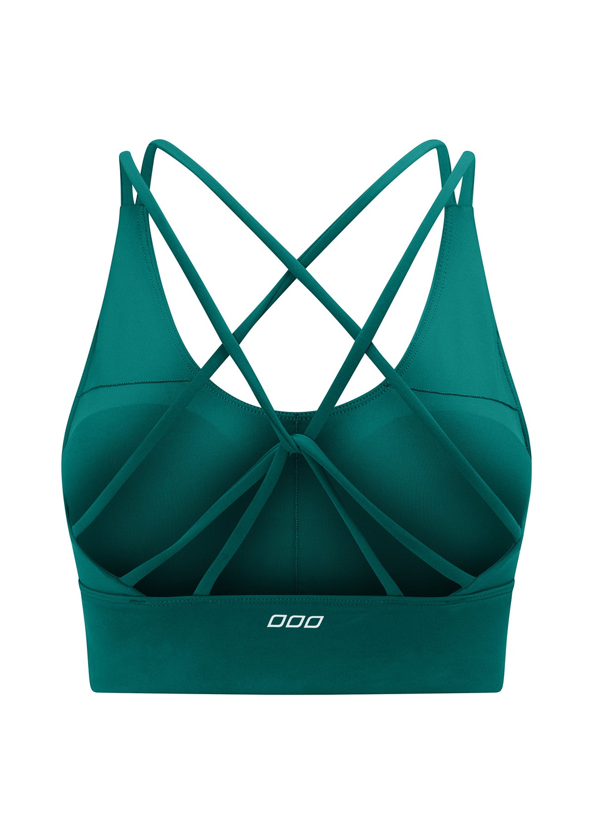 Lorna Jane Lotus Longline Sports Bra - Dark Teal