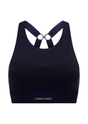 Lorna Jane Full Coverage Support Sports Bra - French Navy