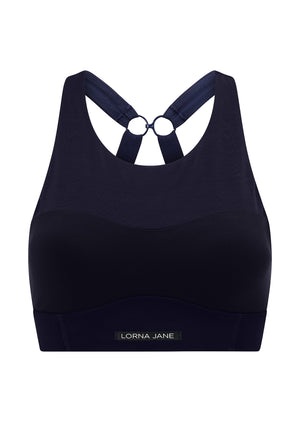 Lorna Jane Full Coverage Support Sports Bra - French Navy