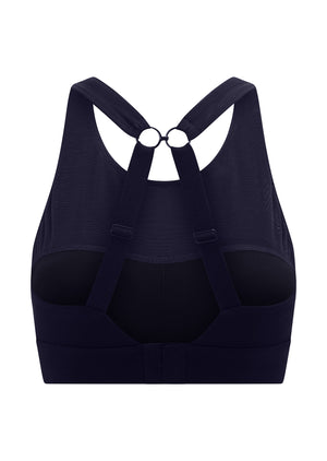 Lorna Jane Full Coverage Support Sports Bra - French Navy
