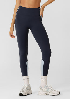 Lorna Jane Oasis Ankle Biter Leggings - Imperial Blue