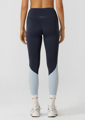Lorna Jane Oasis Ankle Biter Leggings - Imperial Blue