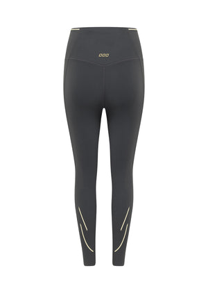 Lorna Jane Dash No Chafe Ankle Biter Leggings - Titanium