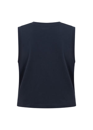 Lorna Jane Lorna Jane Classics Slim Muscle Tank - Platinum Navy