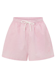 Lorna Jane Lorna Jane Heritage Shorts - Sweet Pink Stripe