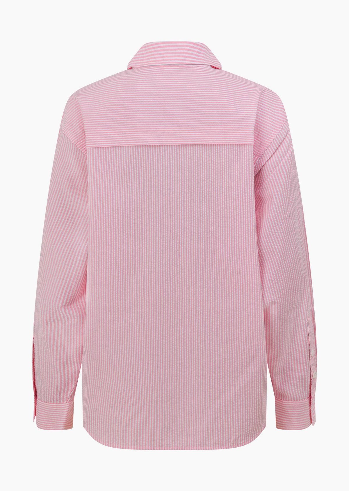 Lorna Jane Lorna Jane Heritage Long Sleeve Shirt - Sweet Pink Stripe