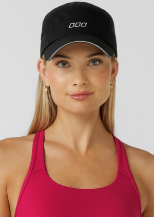 Lorna Jane Sprint Running Cap - Black