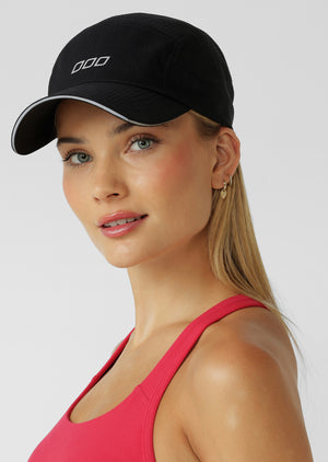 Lorna Jane Sprint Running Cap - Black