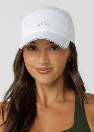 Lorna Jane Sprint Running Cap - White
