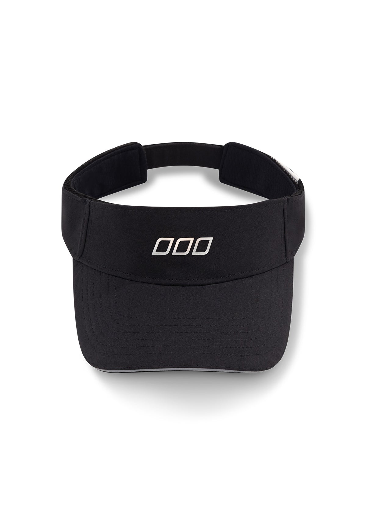 Lorna Jane Never Give Up Removable Sweatband Visor - Black