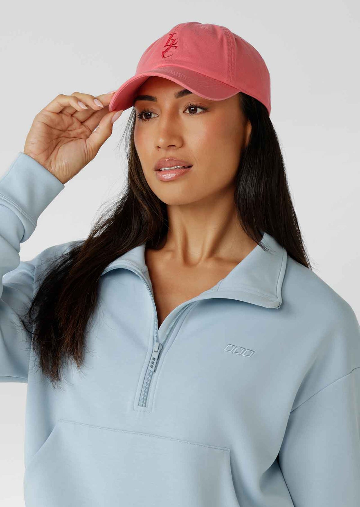 Lorna Jane LJC Dad Cap - Dark Pink Grapefruit