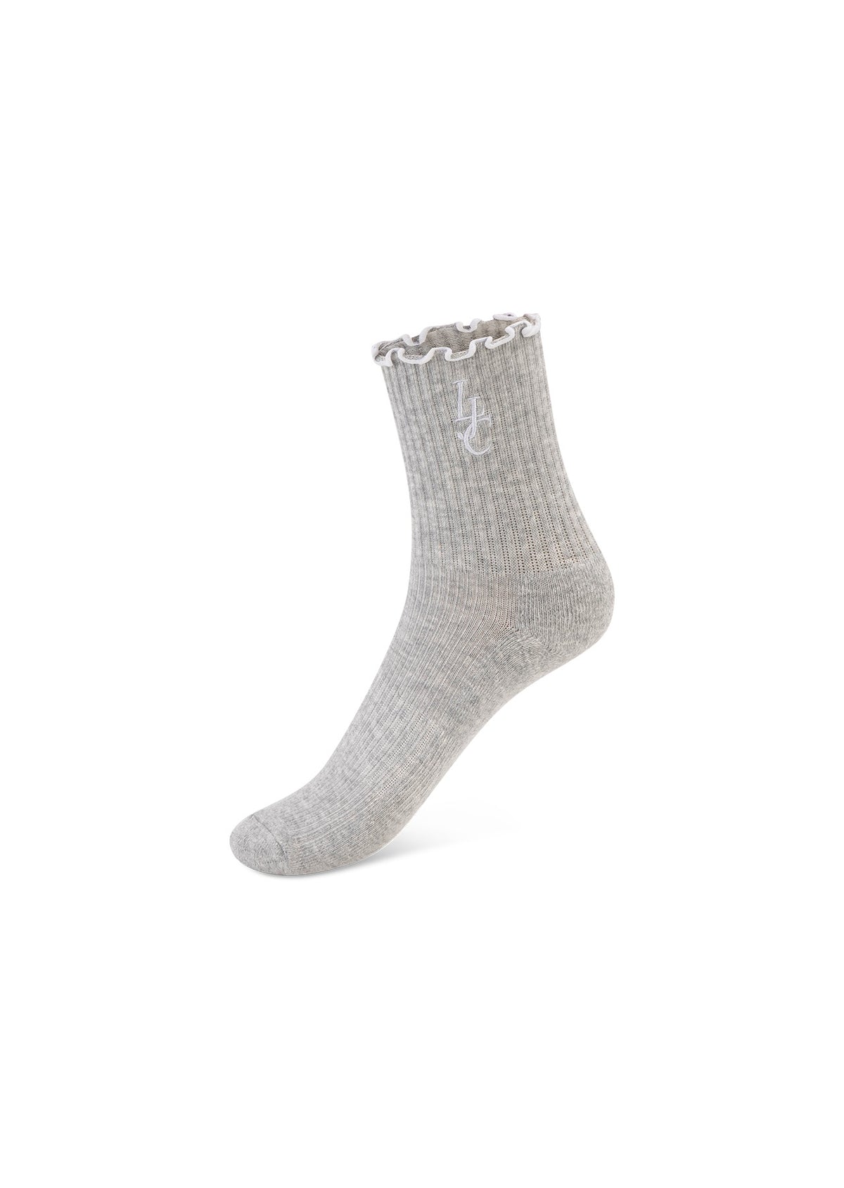 Lorna Jane Sonnet Crew Socks - Grey Marl