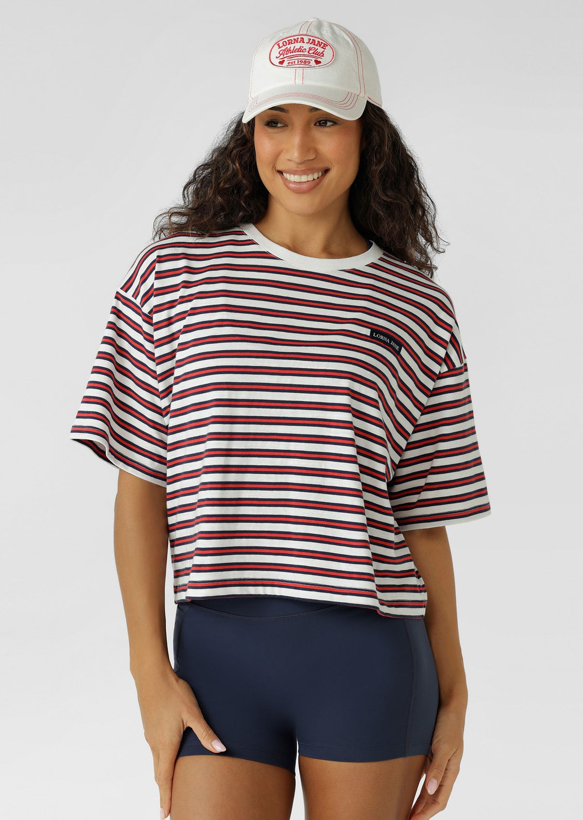 Lorna Jane LJ Athletic Club Washed Cap - Washed Porcelain