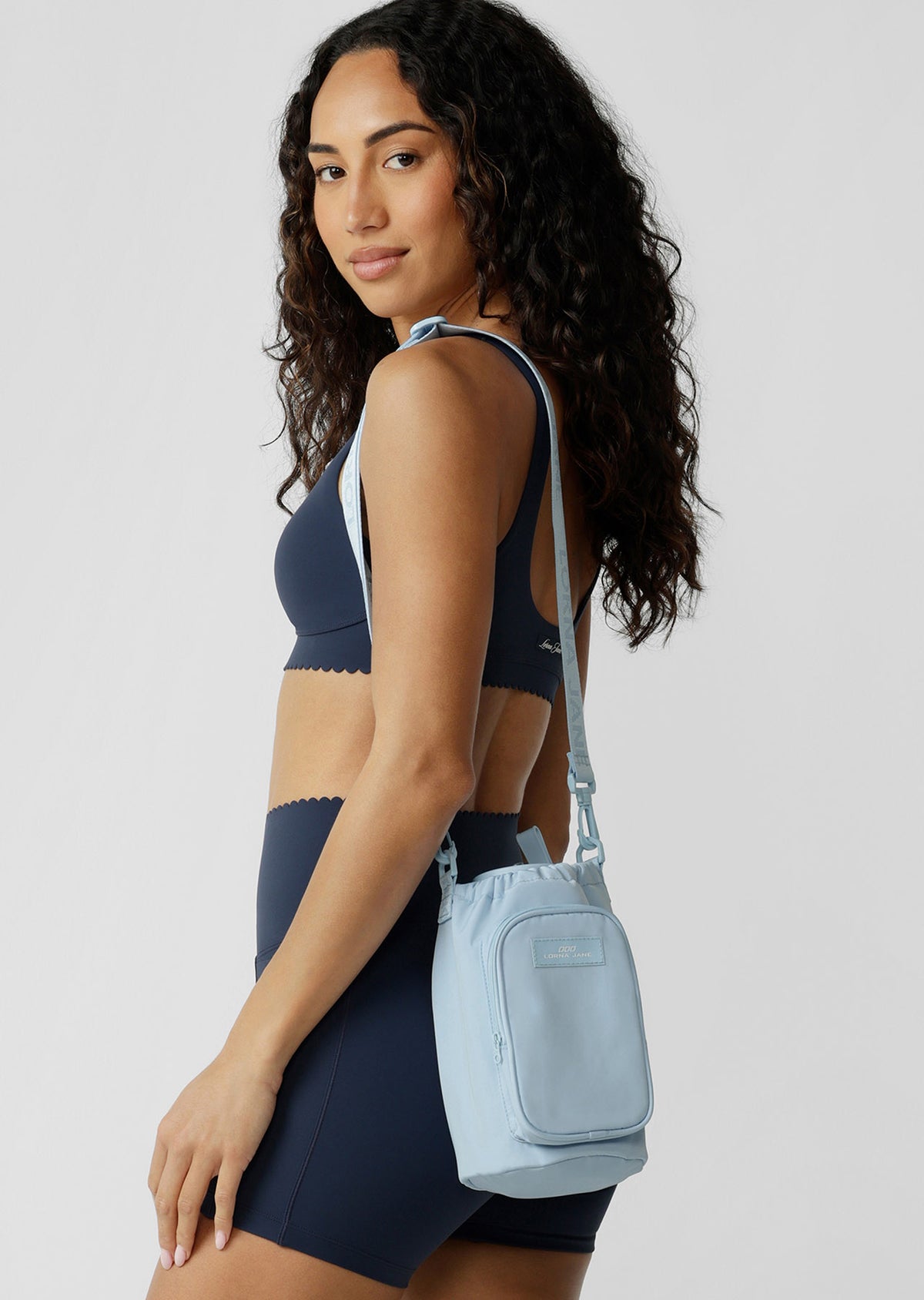Lorna Jane LJ Bottle Carry Bag - Florence Blue
