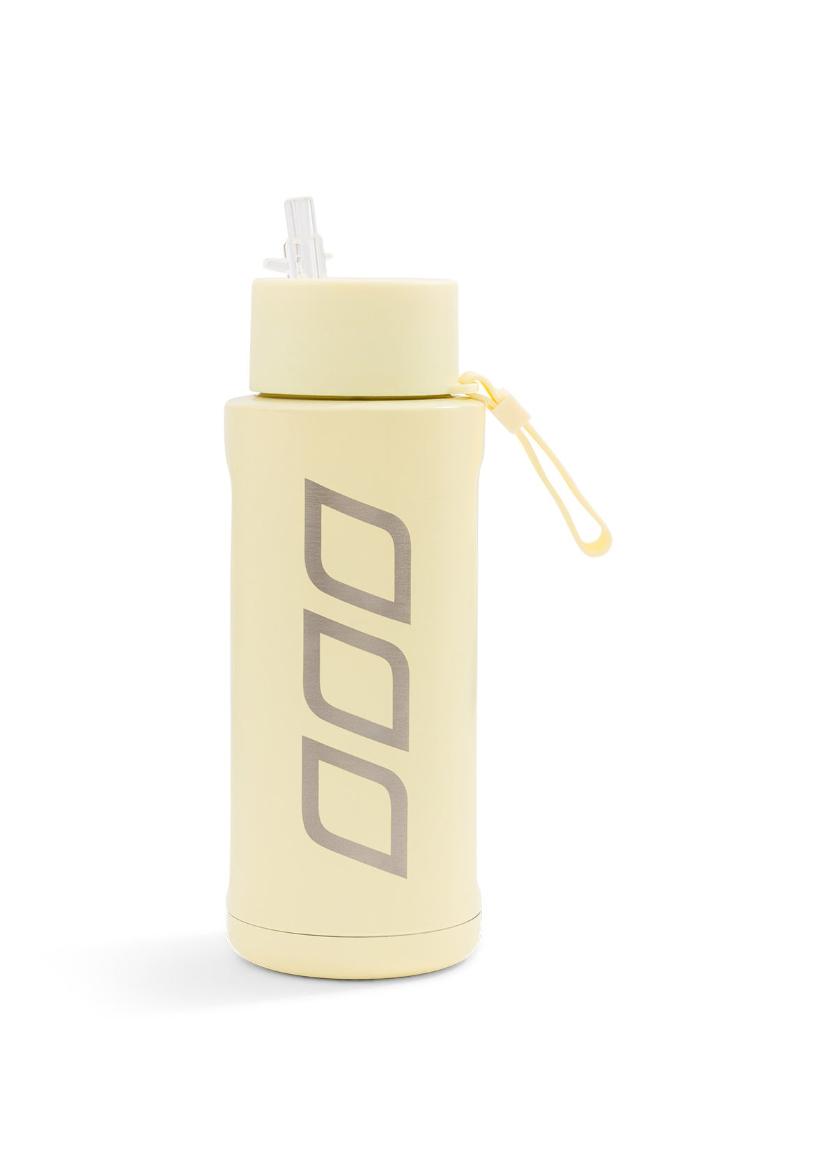 Lorna Jane Essential 1L Insulated Water Bottle - Lemon Cream