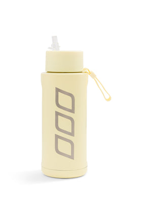 Lorna Jane Essential 1L Insulated Water Bottle - Lemon Cream