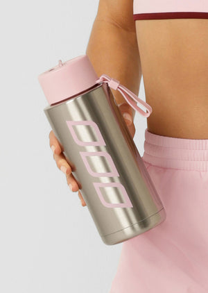 Lorna Jane Essential 1L Insulated Water Bottle - Silver