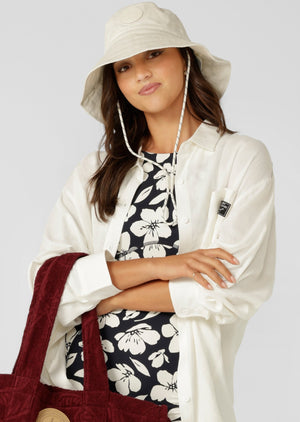 Lorna Jane Calypso Sun Hat - Cream
