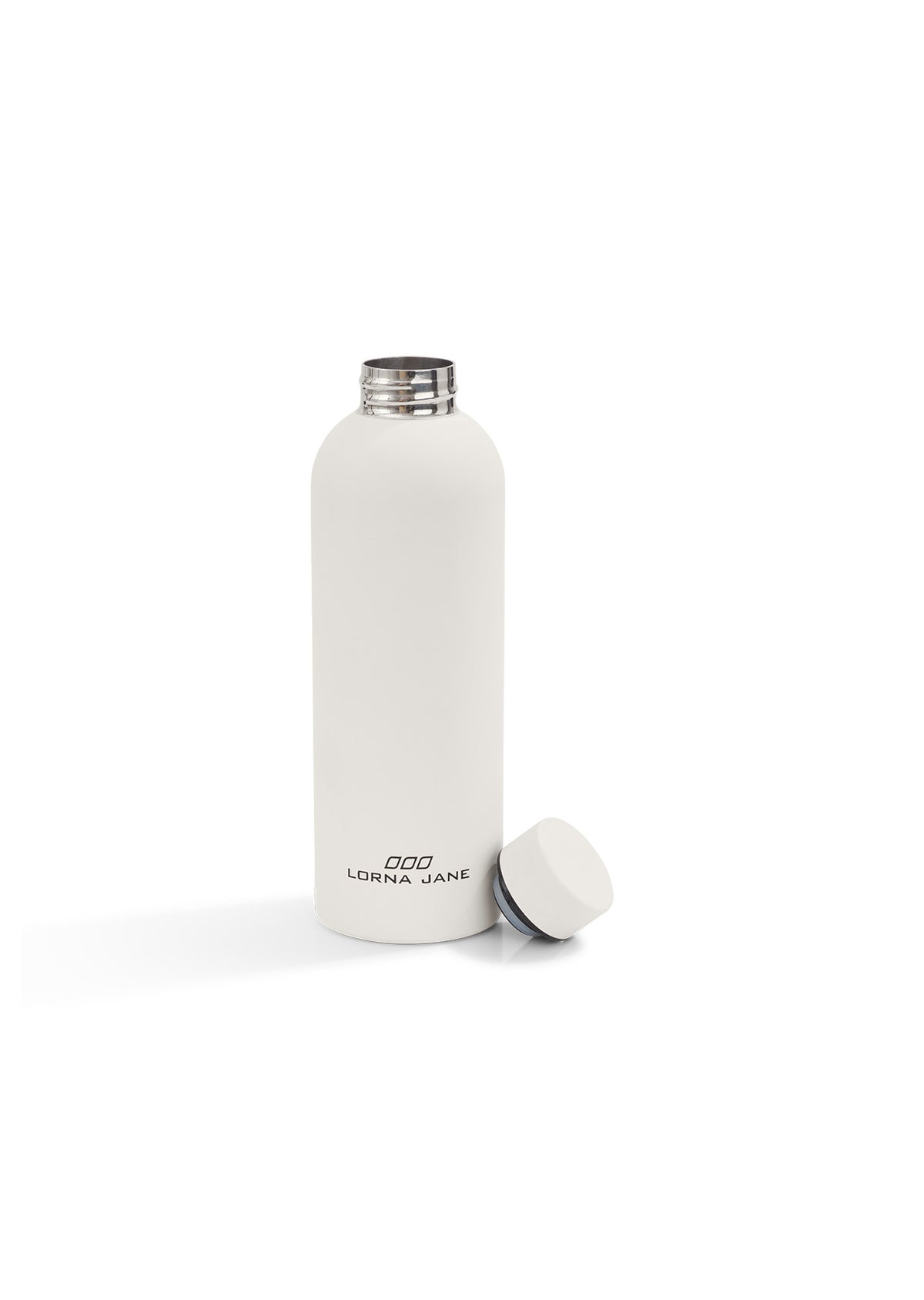 Lorna Jane On The Go 500ml Water Bottle - Porcelain