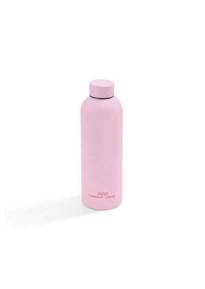 Lorna Jane On The Go 500ml Water Bottle - Sweet Pink