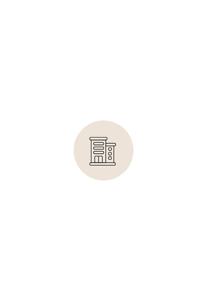 small icon of building