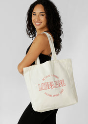 Lorna Jane LJ Active Living Tote Bag - Canvas
