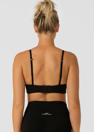 Lorna Jane Sammy Sports Bra - Recycled Black