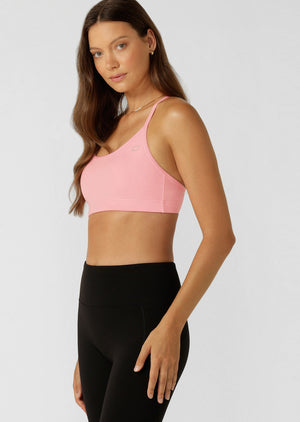 Lorna Jane Sammy Sports Bra - Strawberry Lemonade