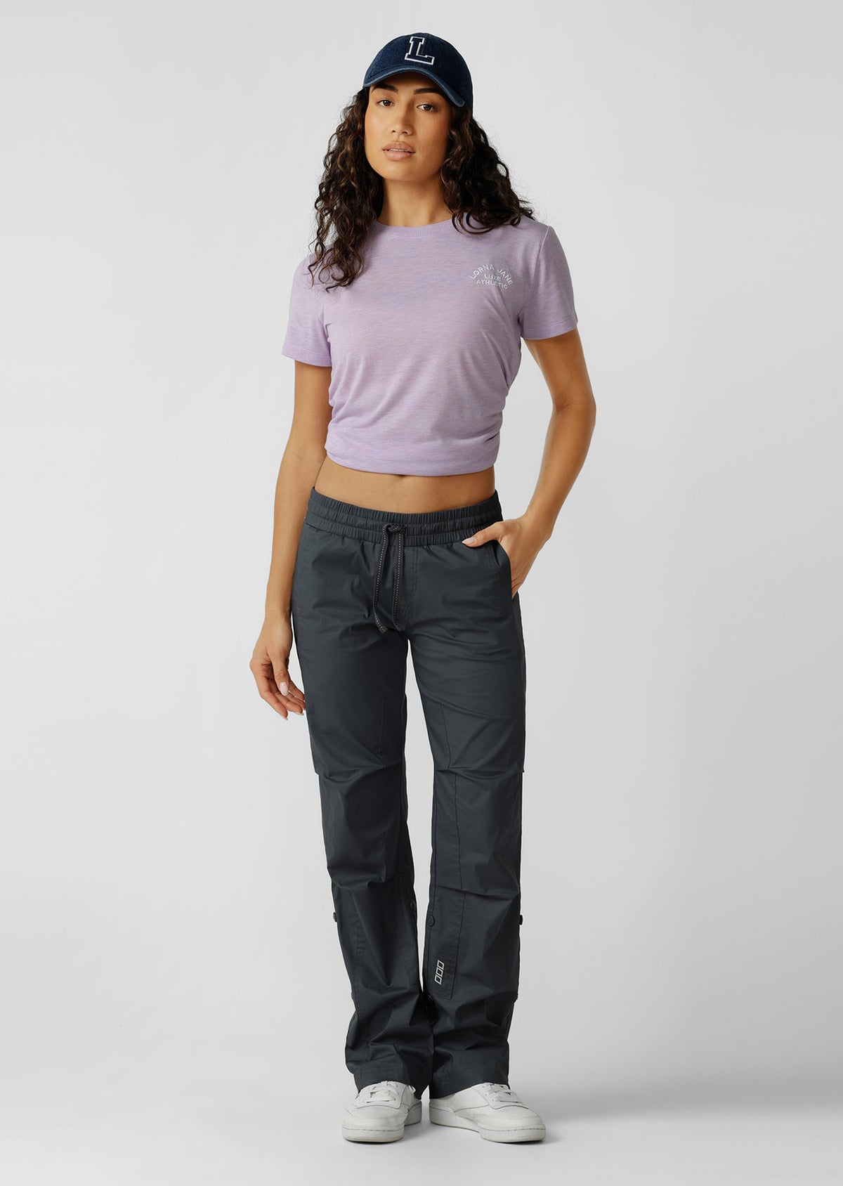 Lorna Jane Flashdance Pants - Titanium/Titanium
