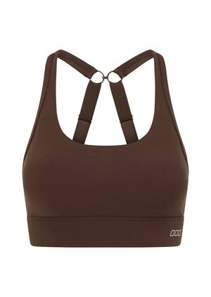 Lorna Jane Amy Maximum Support Sports Bra - Espresso