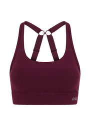 Lorna Jane Amy Maximum Support Sports Bra - Pinot