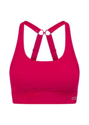 Lorna Jane Amy Maximum Support Sports Bra - Vivid Pink