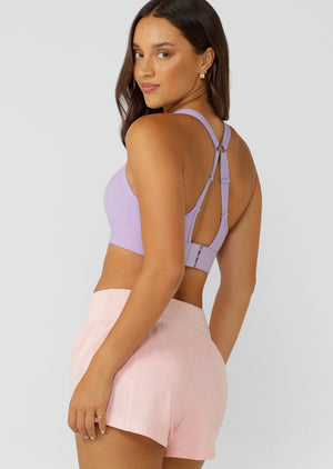 Lorna Jane Amy Maximum Support Sports Bra - Violet Lilac