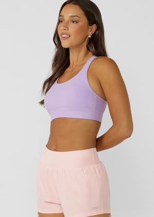 Lorna Jane Amy Maximum Support Sports Bra - Violet Lilac