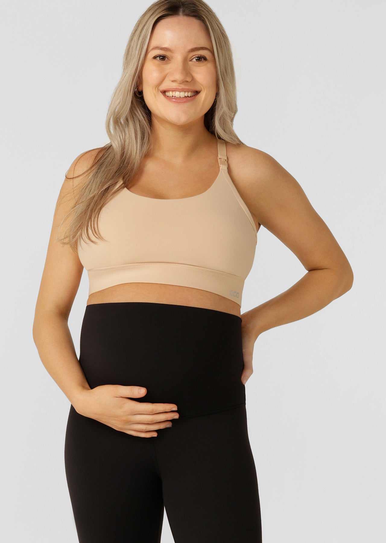Lorna Jane LJ Nursing Bra - Almond