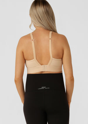 Lorna Jane LJ Nursing Bra - Almond