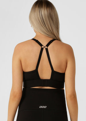 Lorna Jane LJ Nursing Bra - Recycled Black