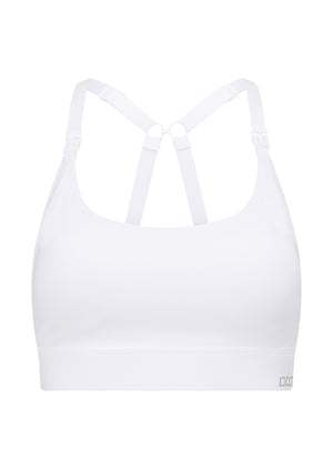 Lorna Jane LJ Nursing Bra - White