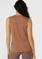 Lorna Jane Lotus Muscle Tank - Clove
