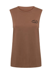 Lorna Jane Lotus Muscle Tank - Clove