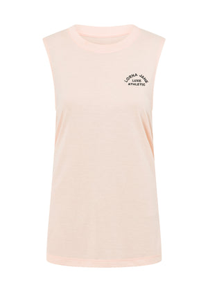 Lorna Jane Lotus Muscle Tank - Petal