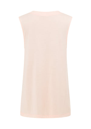 Lorna Jane Lotus Muscle Tank - Petal