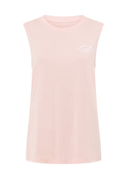 Lorna Jane Lotus Muscle Tank - Sunkissed Peach