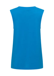 Lorna Jane Lotus Muscle Tank - Vista Blue