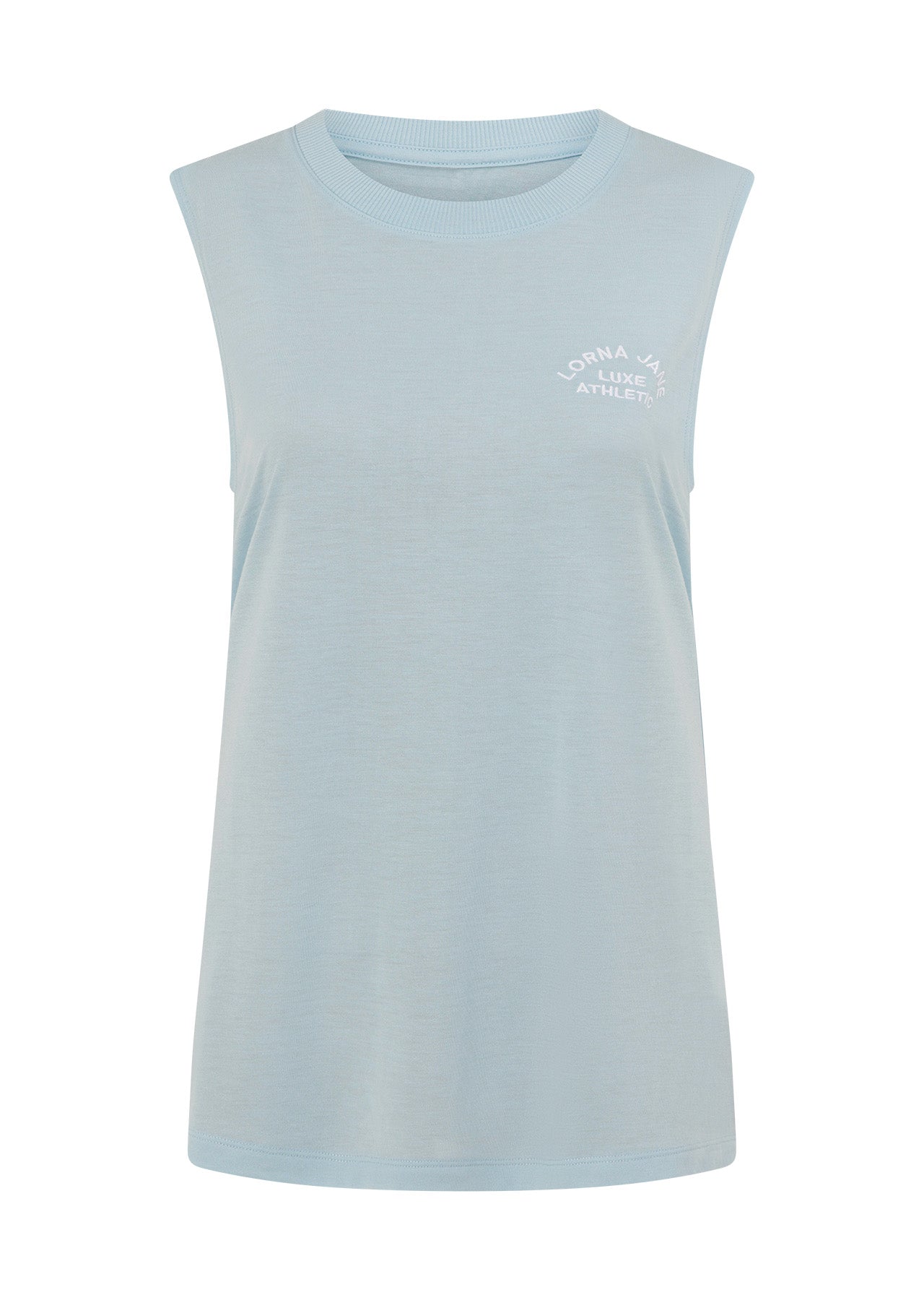 Lorna Jane Lotus Muscle Tank - Vibrant Sky