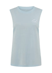 Lorna Jane Lotus Muscle Tank - Vibrant Sky
