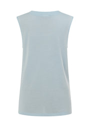 Lorna Jane Lotus Muscle Tank - Vibrant Sky