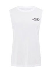 Lorna Jane Lotus Muscle Tank - White